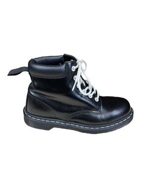 Dr. Martens 939 Smooth Leather Six Eye Contrast Color Combat Boots